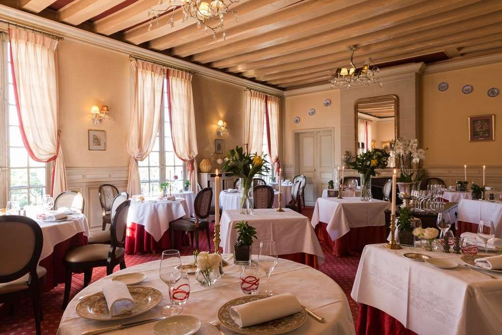 Chateau De Beaulieu Et Magnolia Spa, The Originals Relais Joué-lés-Tours Restoran gambar